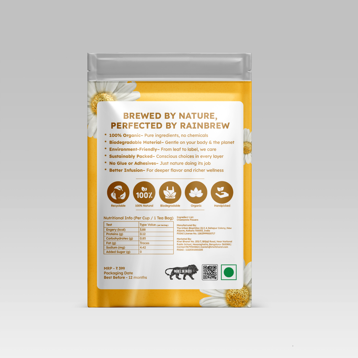 Chamomile Floral Tea